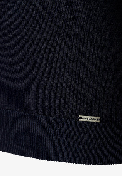 More &amp; More_Marine_Roll-Neck Sweater, Fine Knit_51931537_0375_03