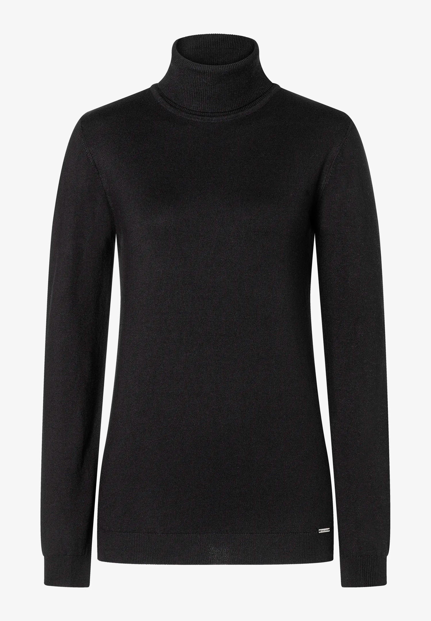 More &amp; More_Black_Roll-Neck Sweater, Fine Knit_51931537_0790_04