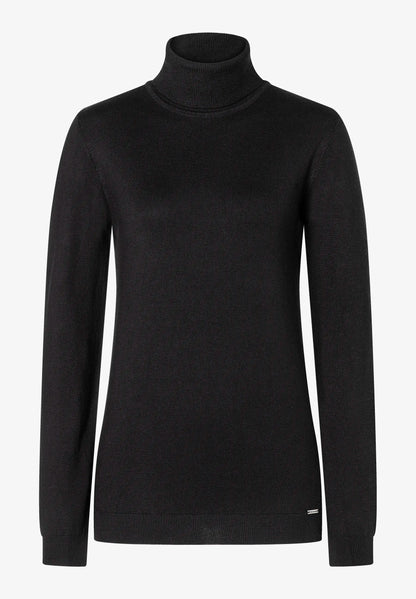 More &amp; More_Black_Roll-Neck Sweater, Fine Knit_51931537_0790_04