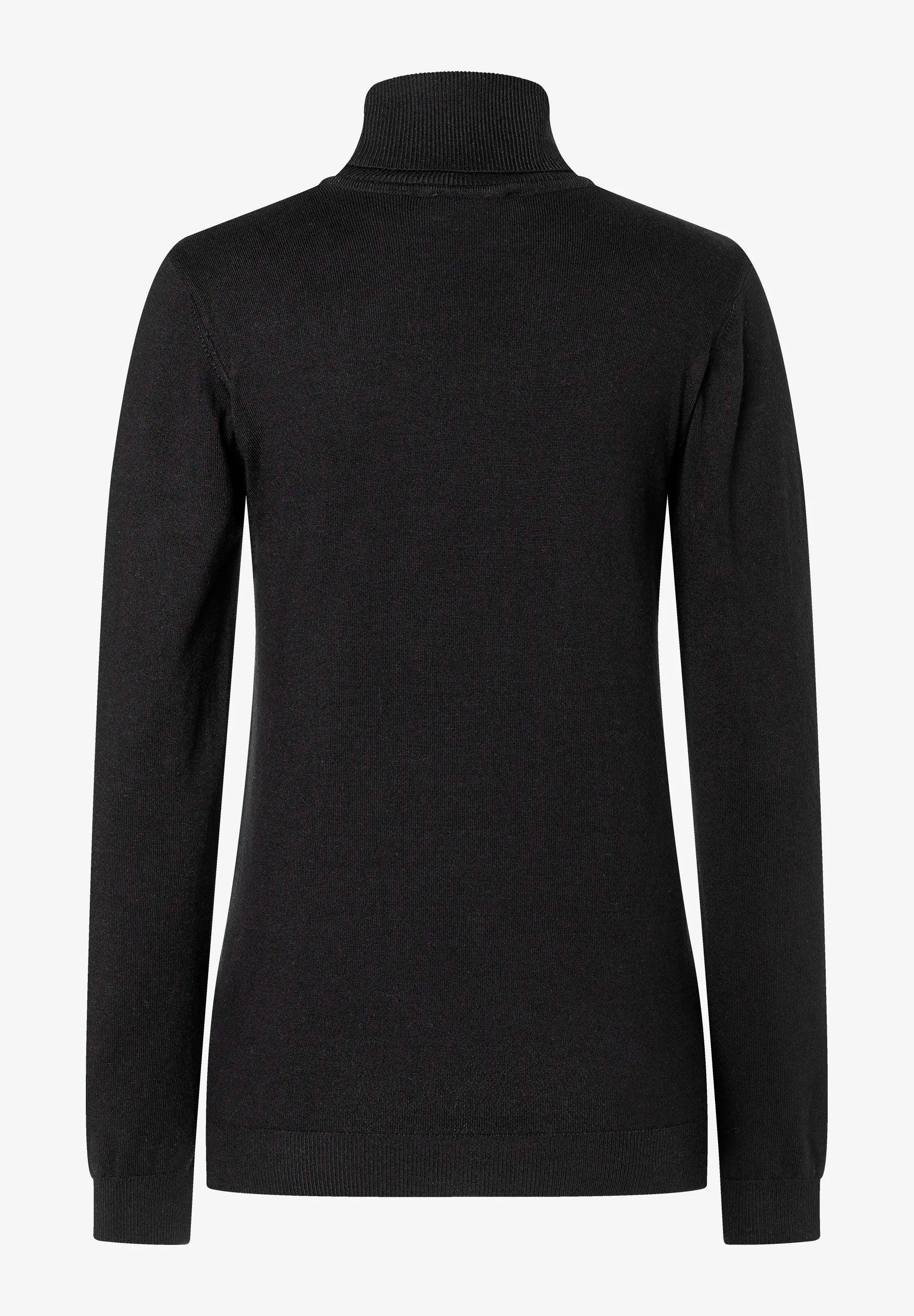 More &amp; More_Black_Roll-Neck Sweater, Fine Knit_51931537_0790_05