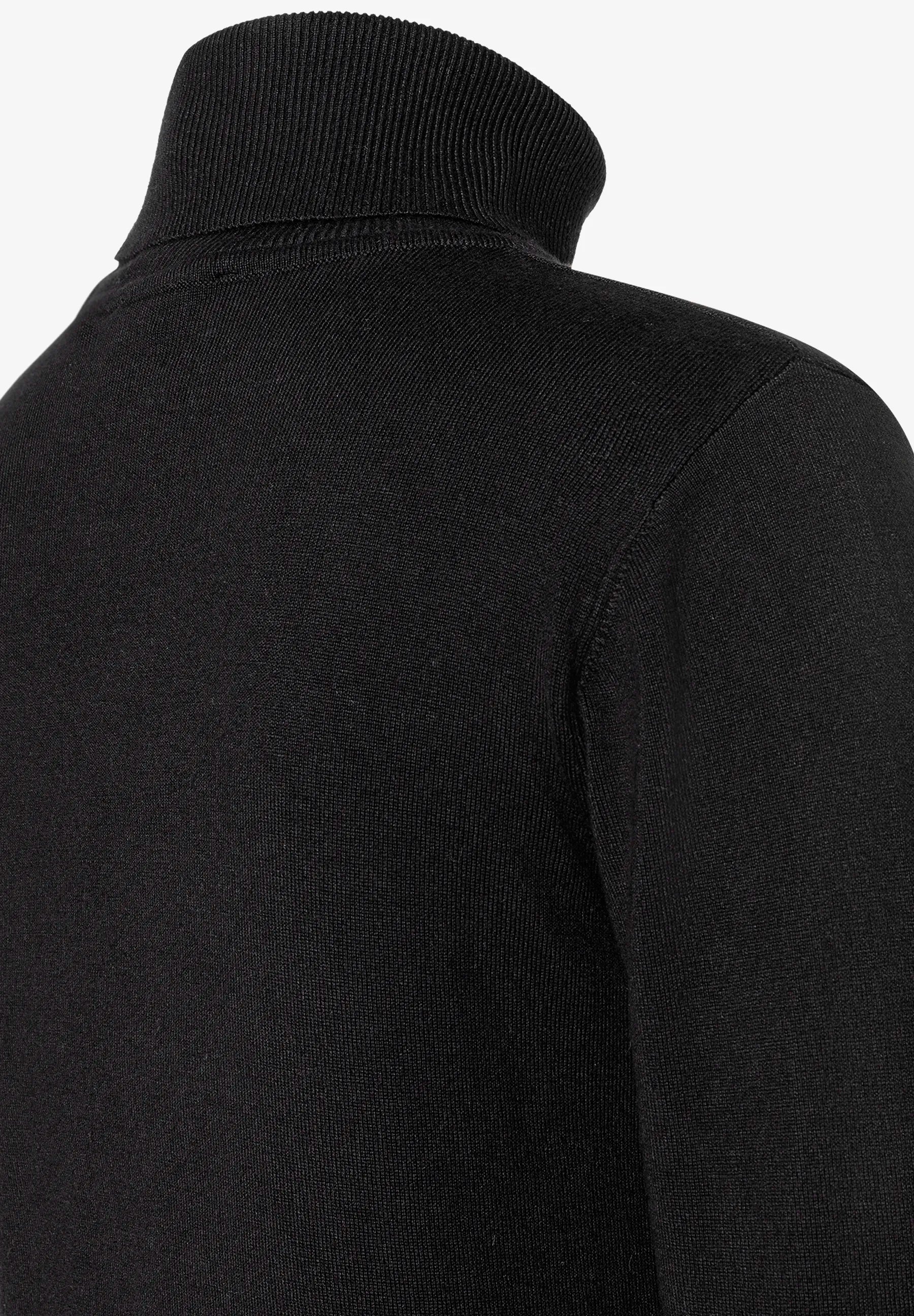 More &amp; More_Black_Roll-Neck Sweater, Fine Knit_51931537_0790_06