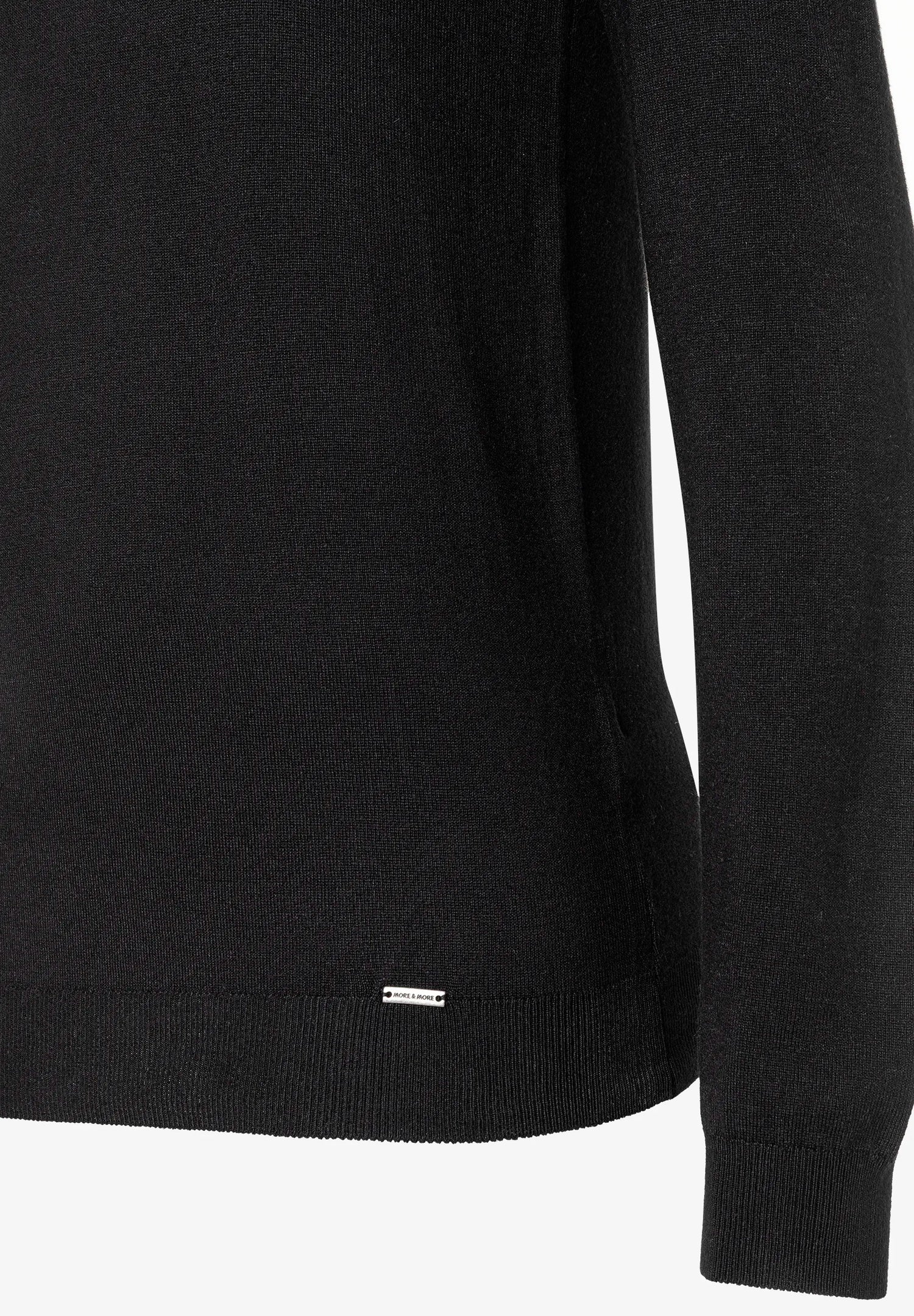 More &amp; More_Black_Roll-Neck Sweater, Fine Knit_51931537_0790_07