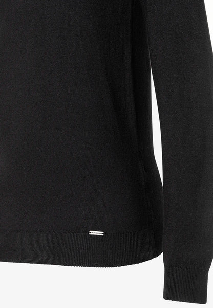 More &amp; More_Black_Roll-Neck Sweater, Fine Knit_51931537_0790_07