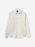 Sisley Creamy white Men Pure Linen Shirt SKU: 51G1SQ05I_074 Image 01