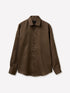 Sisley Dark brown Men Pure Linen Shirt SKU: 51G1SQ05I_118 Image 01