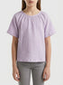 Benetton Pink Girls Textured Blouse SKU: 51PTCQ04R_3G1 Image 00