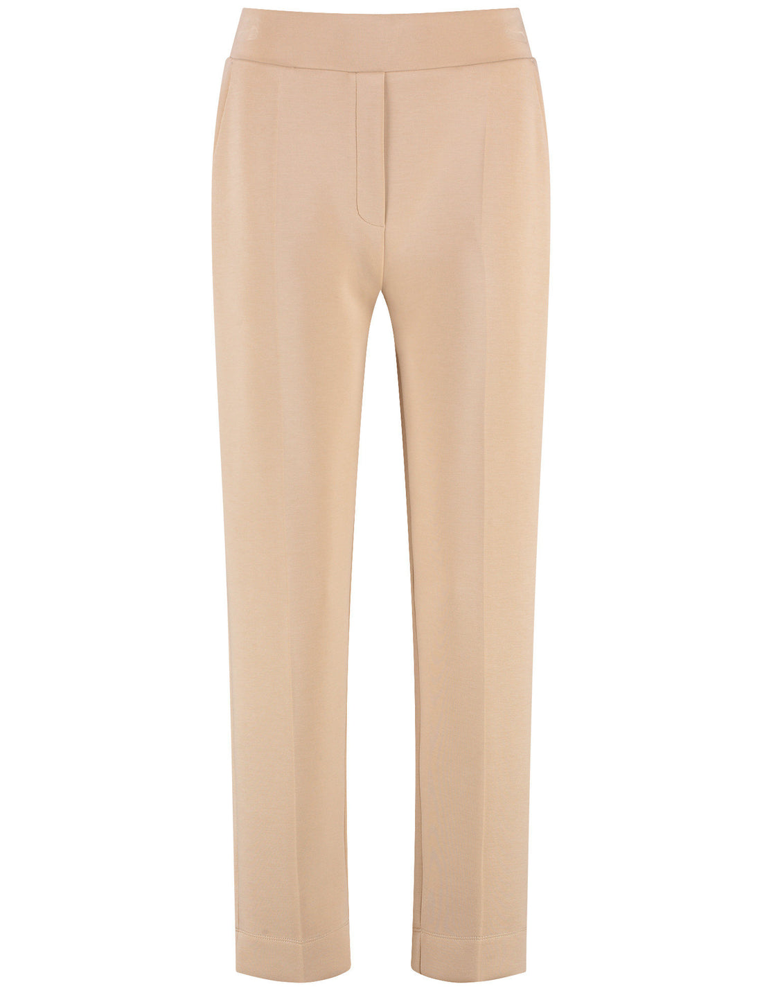 Gerry Weber_Elegant Sandy Washed Slip-On Trousers_520109-35006_90550_01