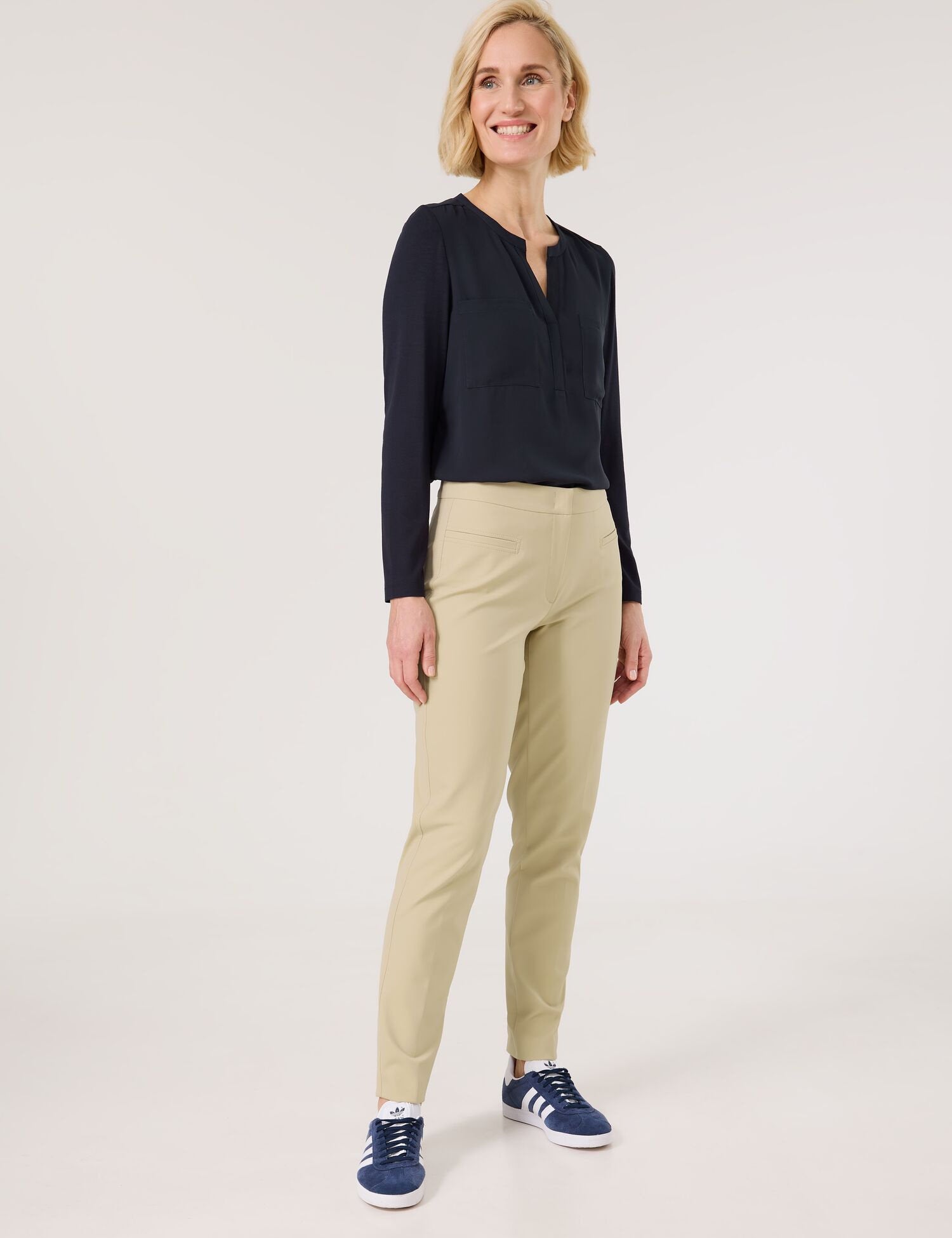 Gerry Weber_KIRSTY CITYSTYLE 7/8-Length Stretch Trousers_520200-66299_90550_01