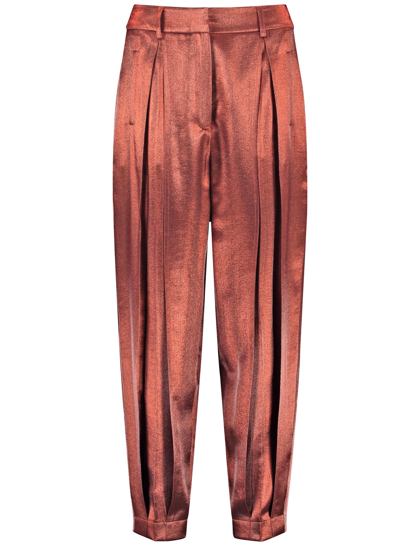 Shiny Trousers In A Balloon Fit_520339-11084_7410_07