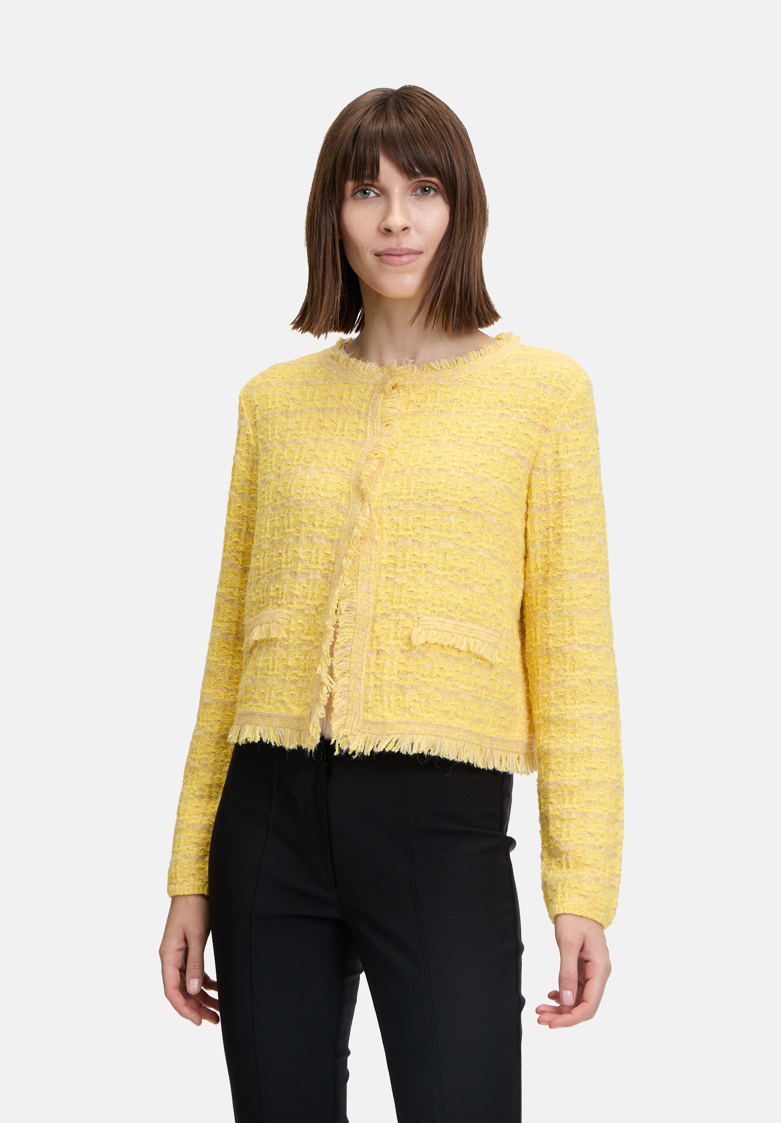 Betty Barclay_Knit Cardigan with Fringes_5209-1029_2912_01