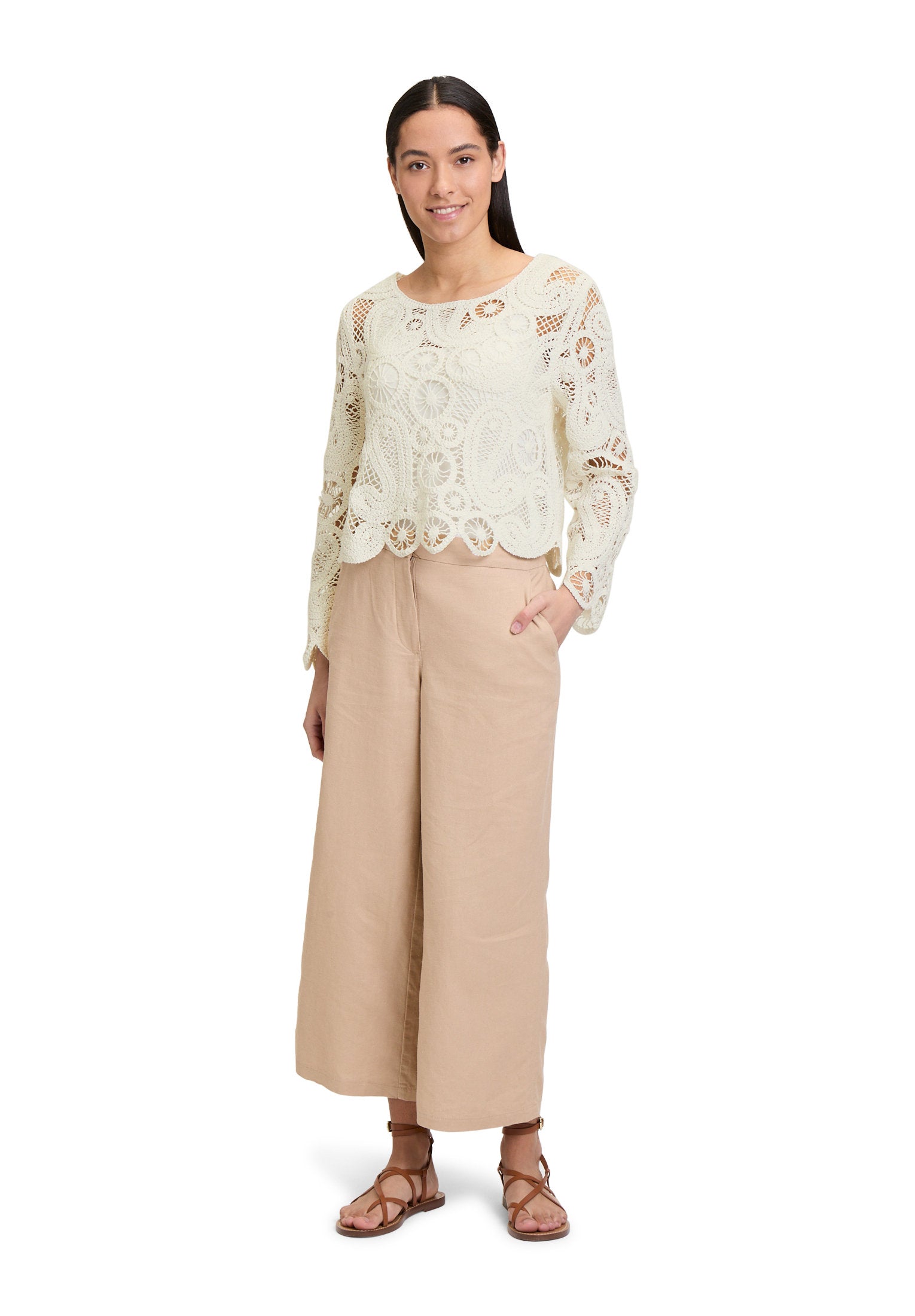 Betty Barclay_Openwork Boat Neck Sweater_5245-1232_1014_02