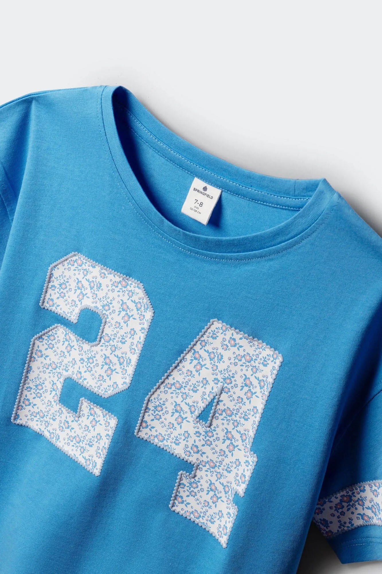 Springfield Blue Girls Short Sleeve T-Shirt 24 SKU: 5283087_16 Image 07