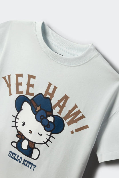 Springfield Blue Girls Hello Kitty T-Shirt SKU: 5283095_17 Image 03