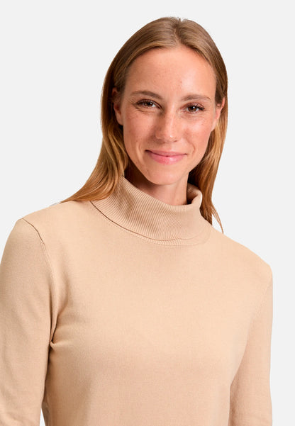 Betty Barclay_Beige_Long-Sleeved Turtleneck Sweater_5284-1440_7234_06