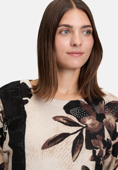 Betty Barclay_Beige/Brown_Batwing-Sleeve Knitted Sweater_5296-1559_7875_06