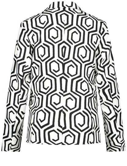 Gerry Weber_Sustainable Blazer with an All-Over Pattern_530042-31430_9069_05