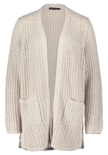 Betty Barclay_Pastel Sand_Knitted Jacket Long 1/1 Sleeve_5303-1561_9104_04