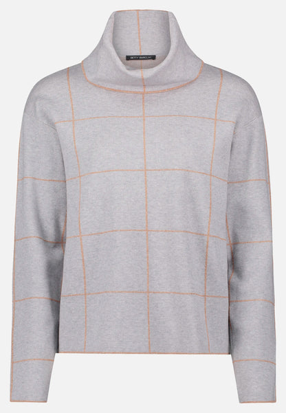 Betty Barclay_Multi-Color_Knit Sweater with Lurex Thread_5306-1588_9973_04