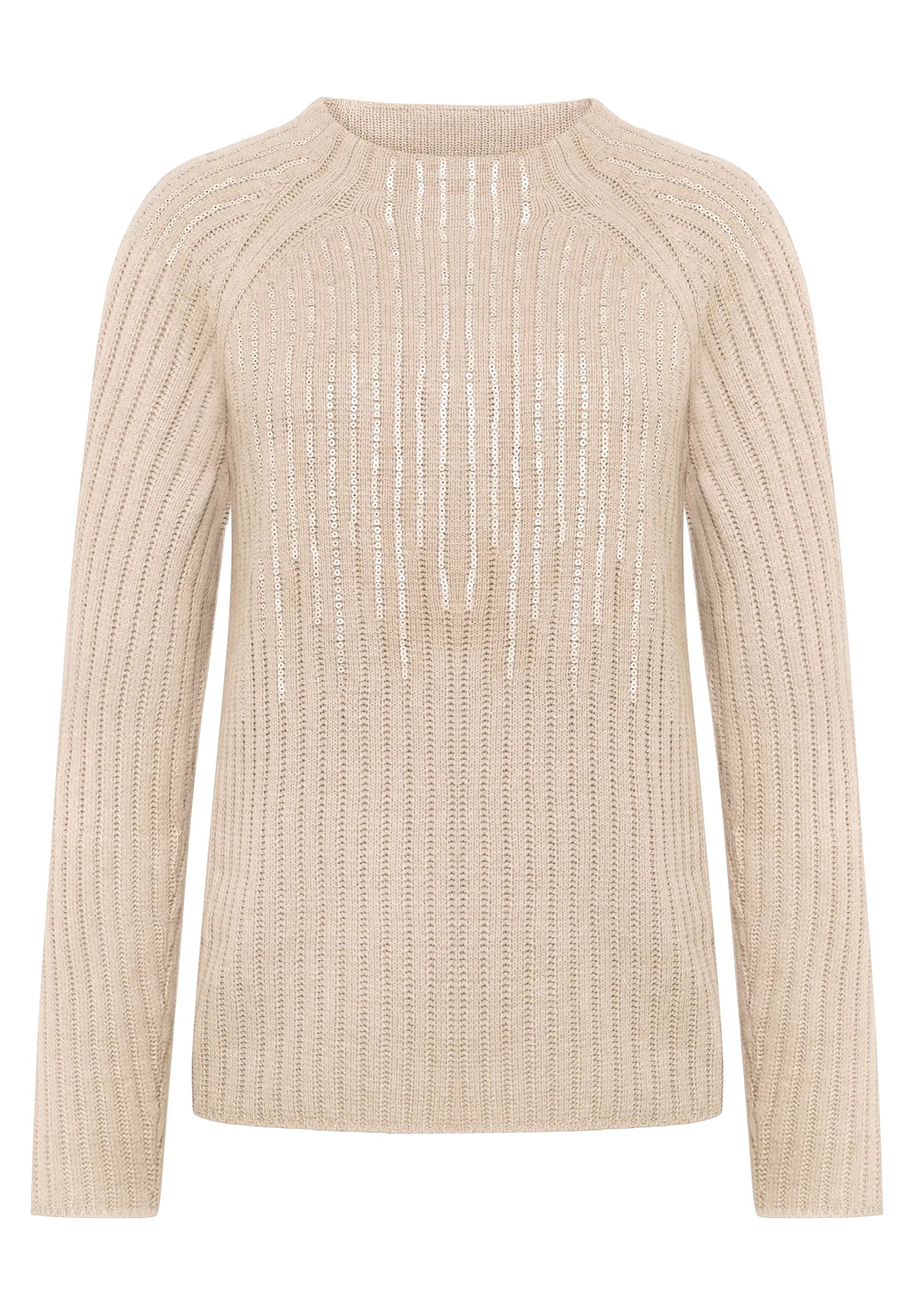 Betty Barclay_Taupe Melange_Knit Jumper_5329-1606_7714_04