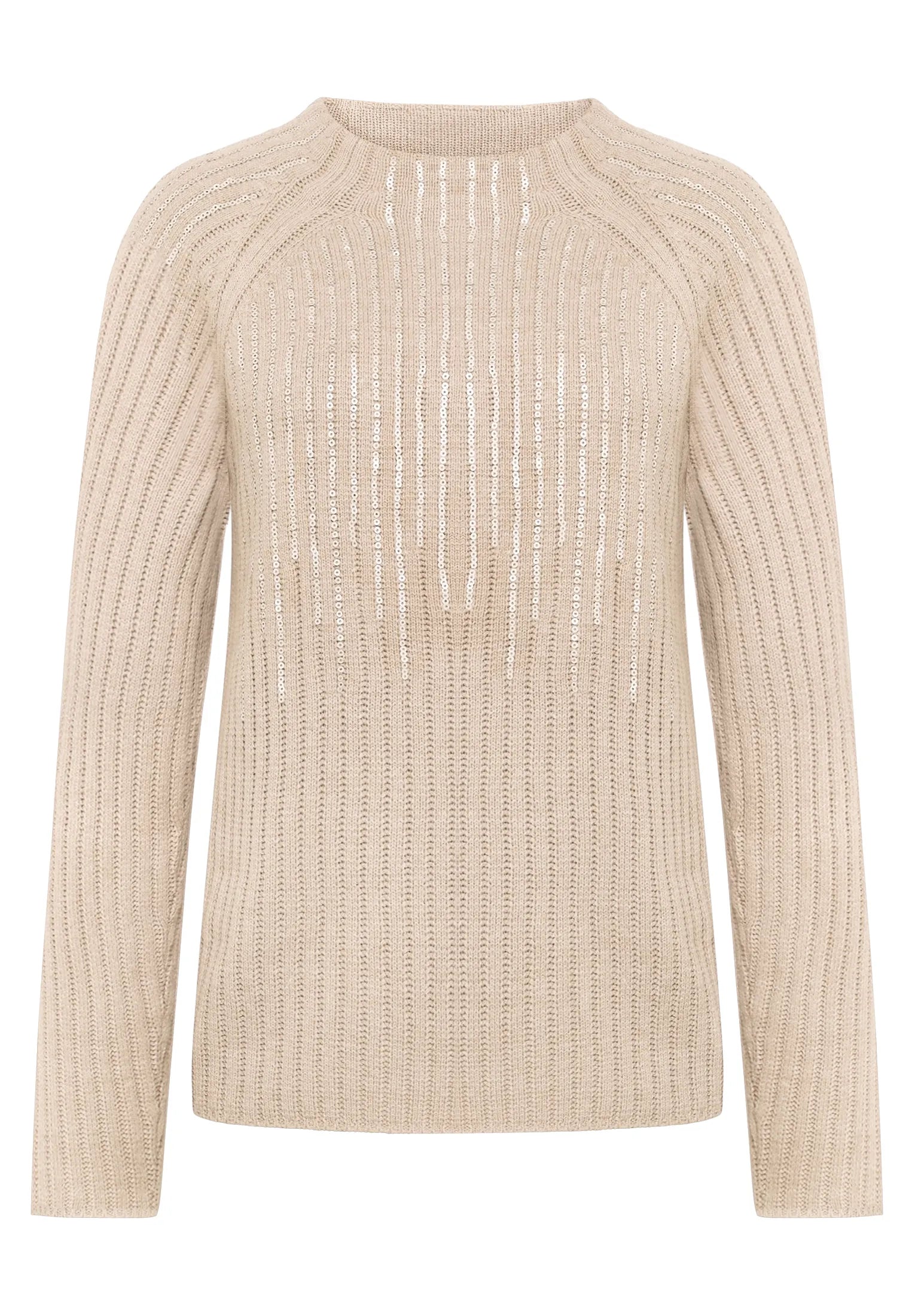 Betty Barclay_Taupe Melange_Knit Jumper_5329-1606_7714_04