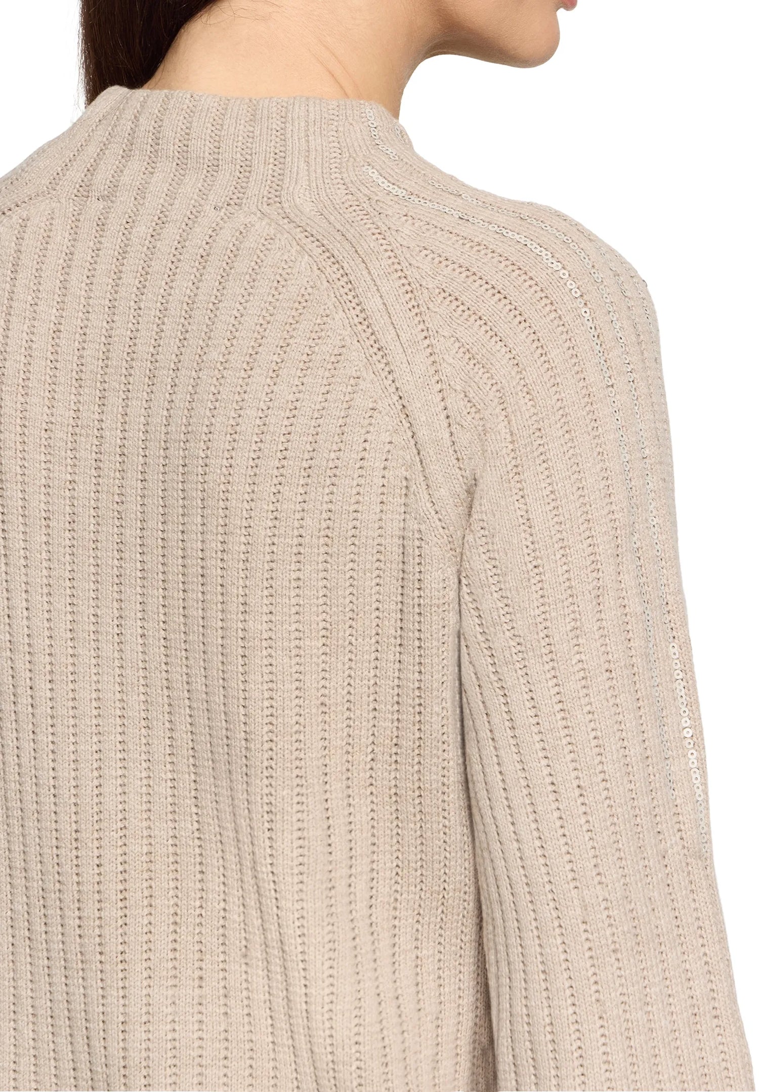 Betty Barclay_Taupe Melange_Knit Jumper_5329-1606_7714_07