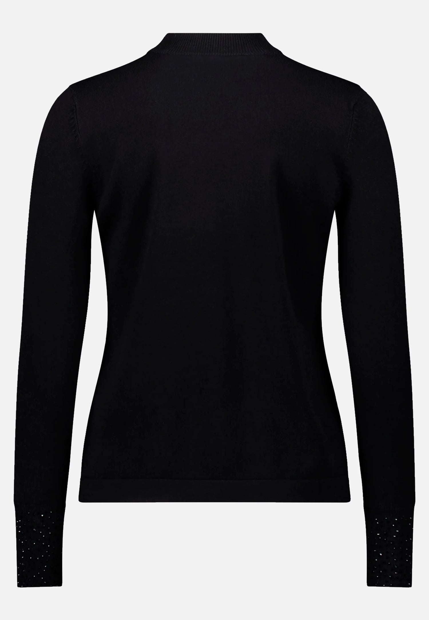 Betty Barclay_Black_Fine Knit Sweater with Rhinestones_5334-1036_9045_05