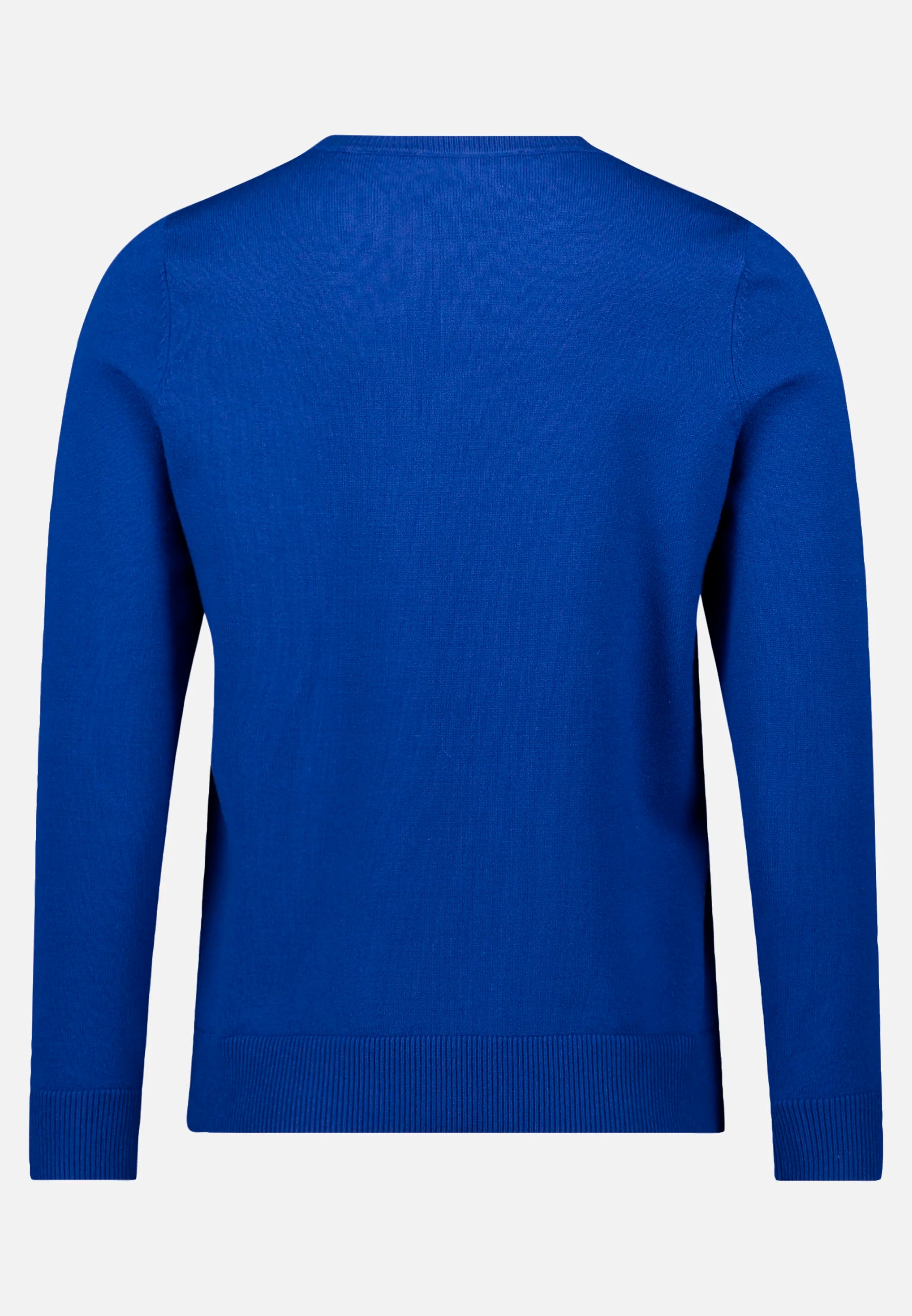 Betty Barclay_Blue_Basic Knit Sweater with a Round Neck_5342-2907_8329_05