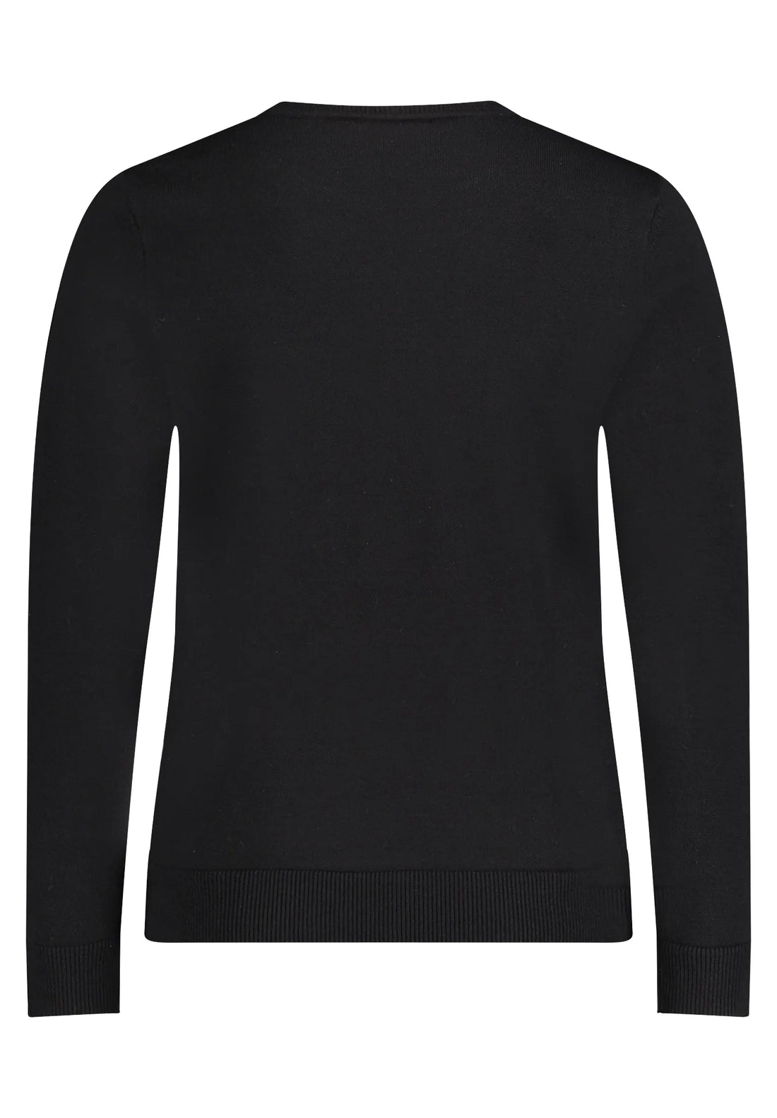 Betty Barclay Black Women Knitted Pullover Short 1/1 Sleeve SKU: 5342-2907_9045 Image 02