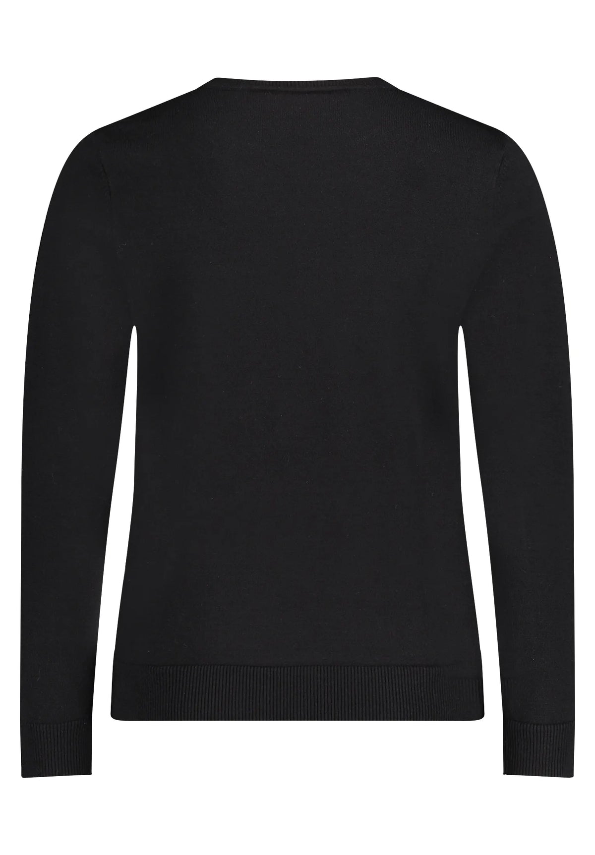 Betty Barclay Black Women Knitted Pullover Short 1/1 Sleeve SKU: 5342-2907_9045 Image 02