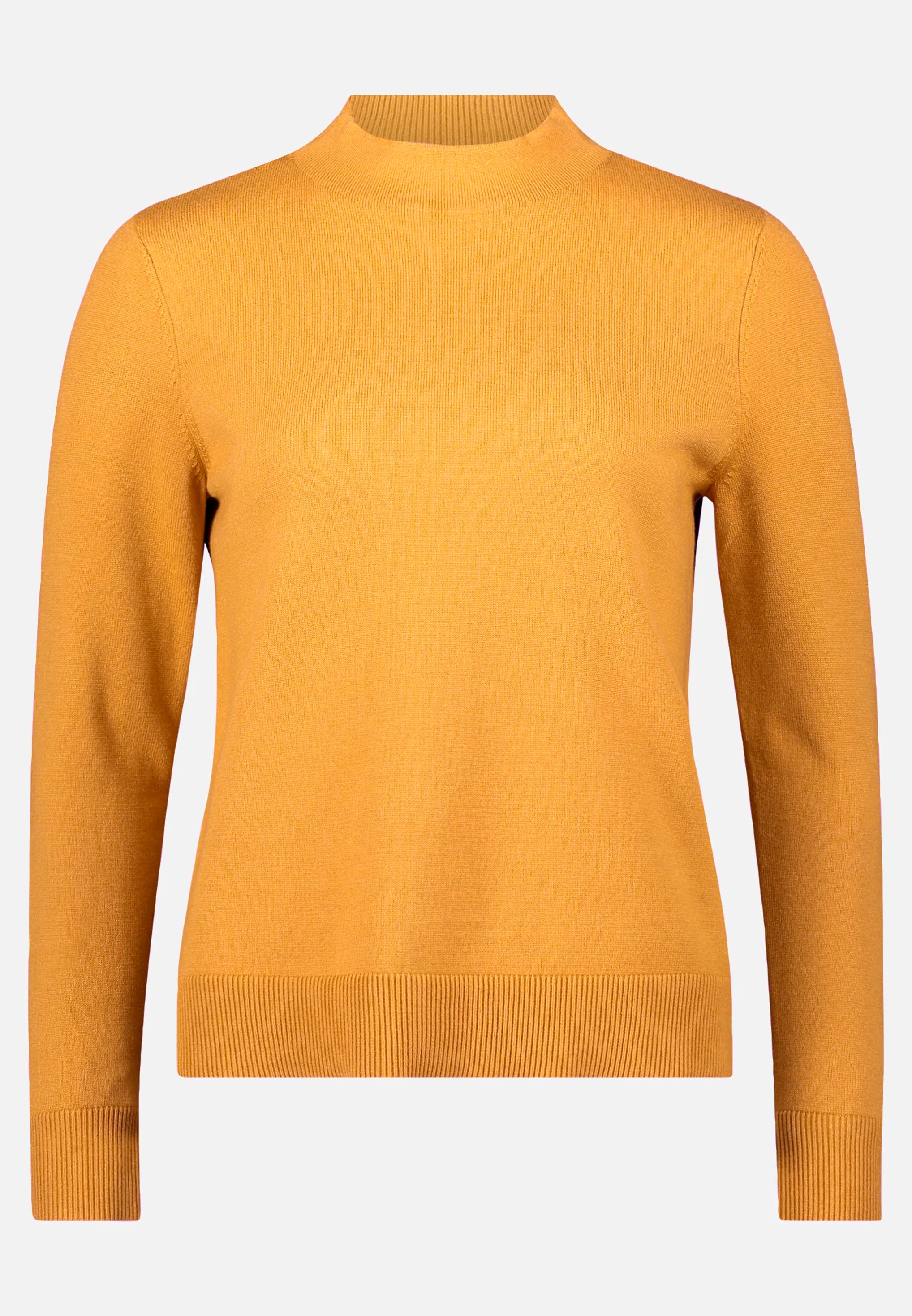 Betty Barclay_Autumn Gold_Basic Knit Sweater with Stand-Up Collar_5343-2907_7256_04
