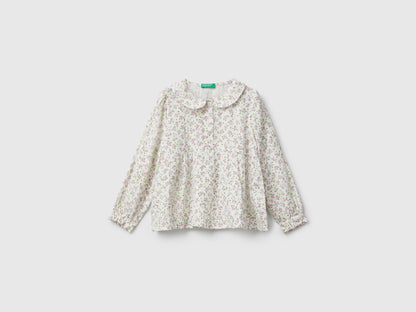 Benetton_Creamy White_Floral Shirt_534ZGQ02T_62U_01