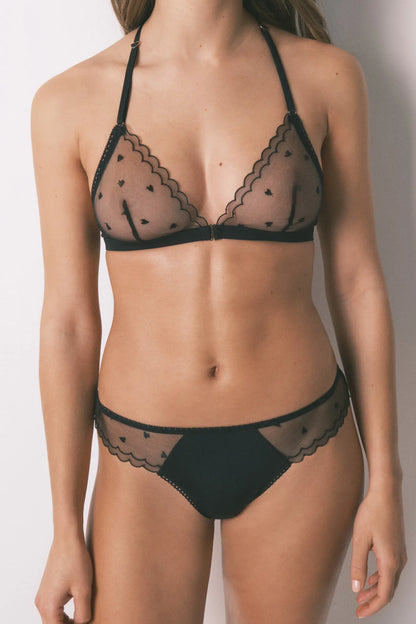 Women Secret_Black_Black Tulle Wide Embroidered Thong_5353924_01_01