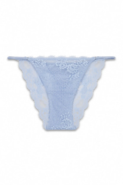 Women Secret Dark Blue Women Blue Classic Lace Panty SKU: 5354911_11 Image 04