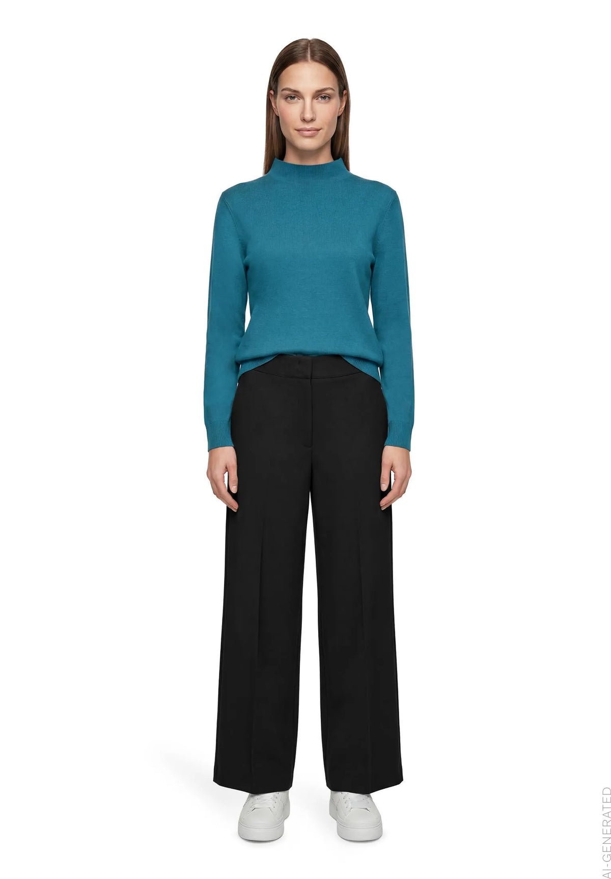 Betty Barclay Colonial Blue Women Basic Knit Jumper SKU: 5483-2907_8558 Image 02