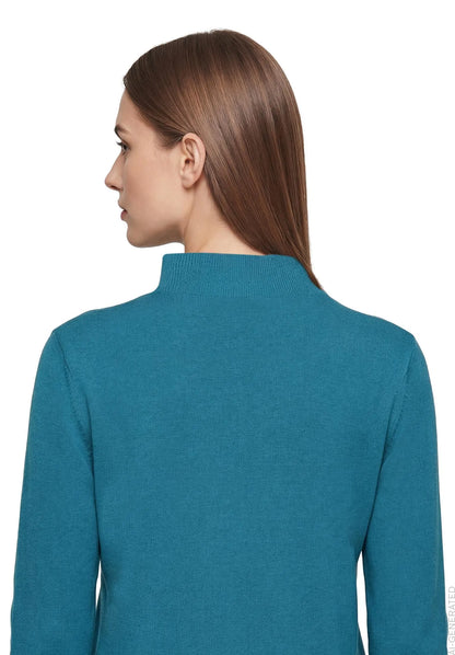 Betty Barclay Colonial Blue Women Basic Knit Jumper SKU: 5483-2907_8558 Image 05