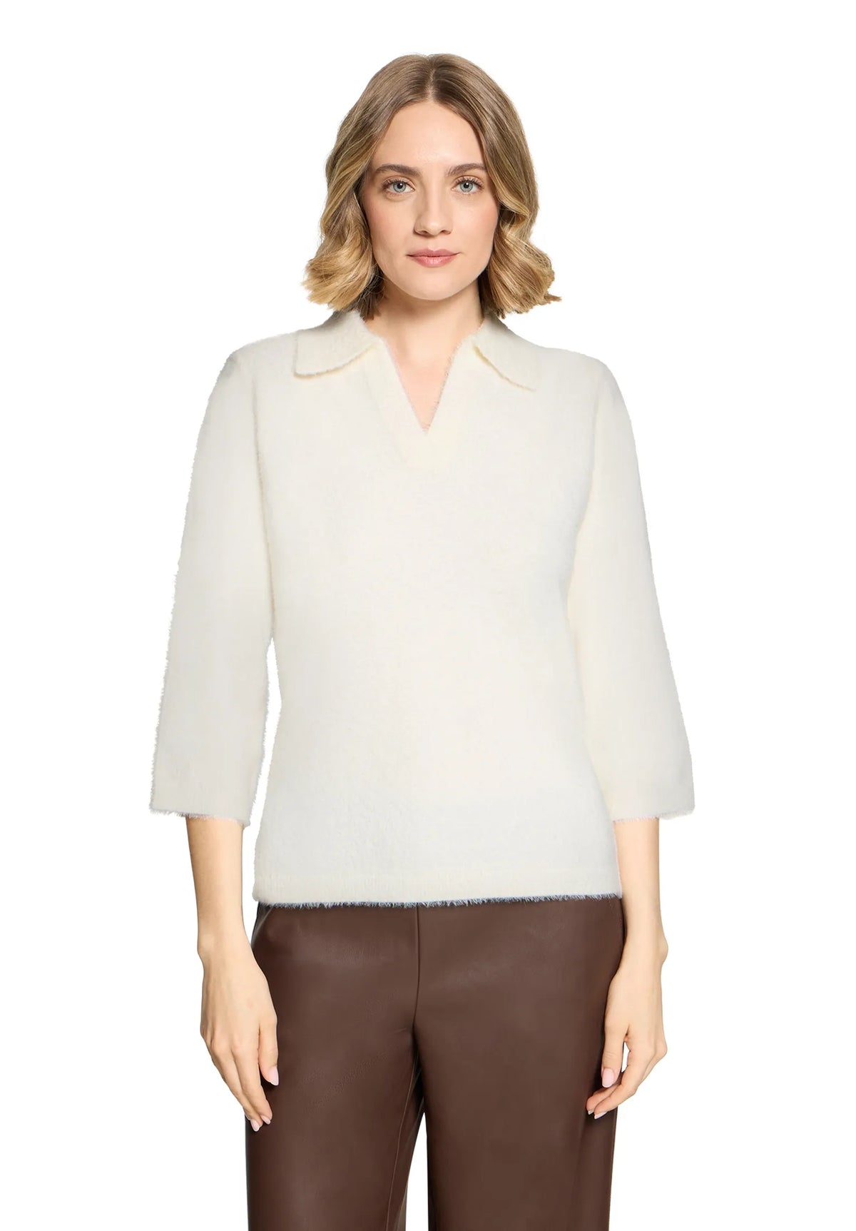 Betty Barclay Offwhite Women Knit Jumper SKU: 5503-2043_1014 Image 01