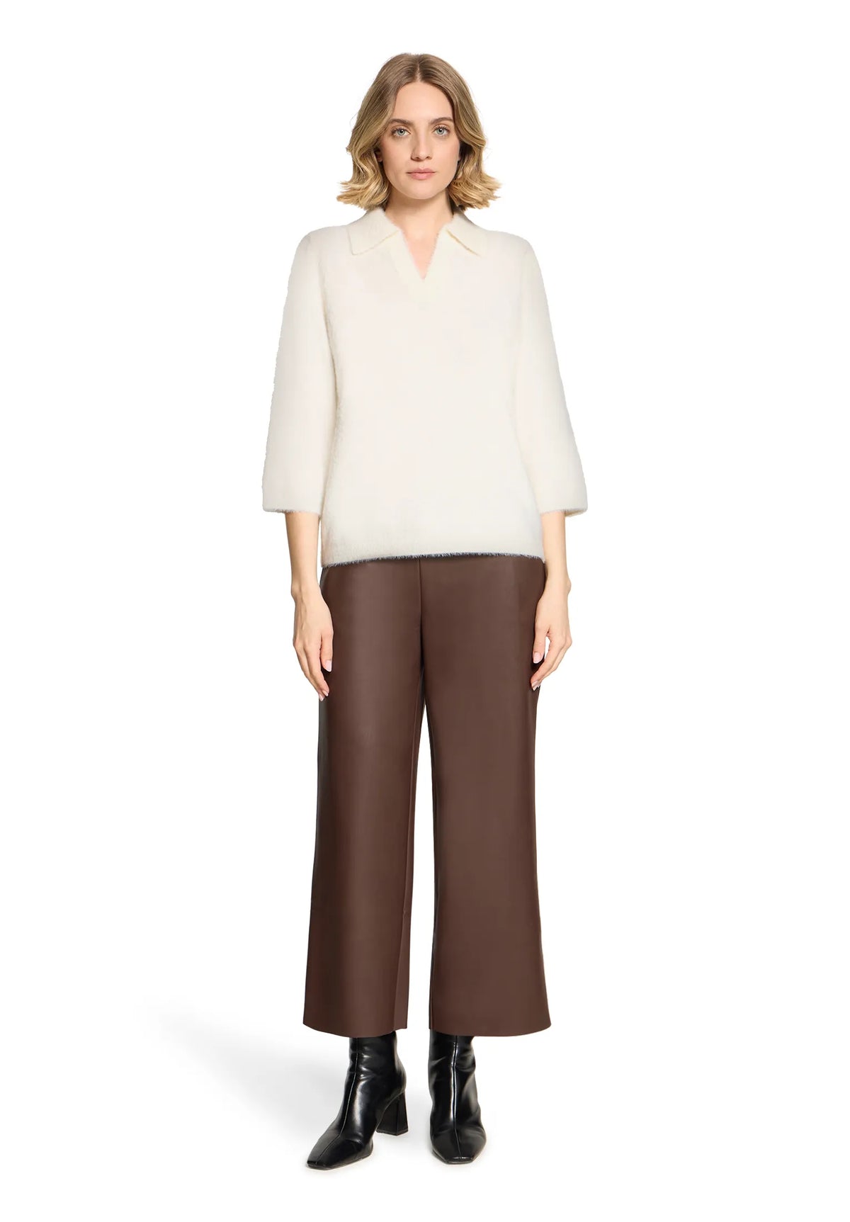 Betty Barclay Offwhite Women Knit Jumper SKU: 5503-2043_1014 Image 02