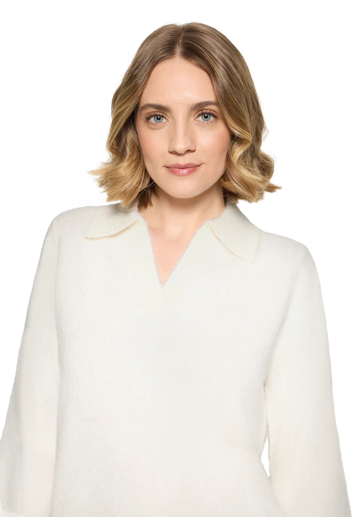 Betty Barclay Offwhite Women Knit Jumper SKU: 5503-2043_1014 Image 04