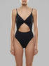 Women Secret_Black_Black Plain Cut-Out Trikini_5523306_01_00