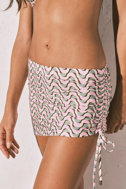 Women Secret_Multicoloured_Geometric Print Mini Sarong Skirt_5543696_98_02