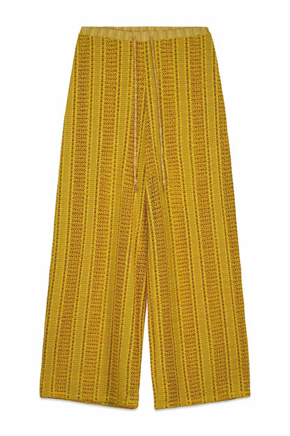 Women Secret_Multicoloured_Multicoloured Crochet Long Trousers_5543698_98_08