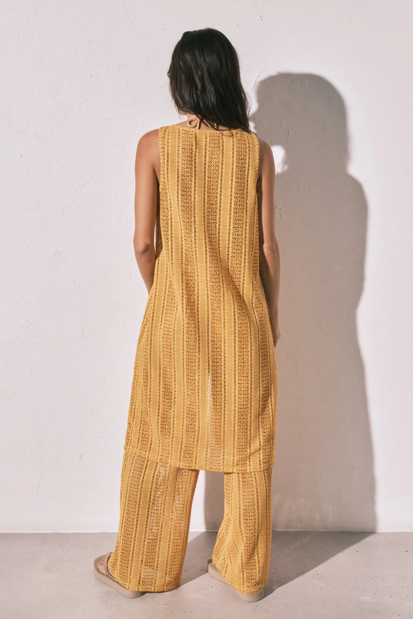 Women Secret_Multicoloured_Multicoloured Crochet Long Open Tunic_5543699_98_07