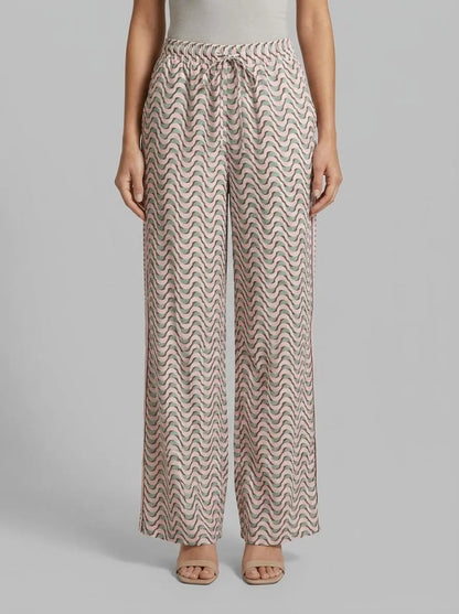 Women Secret Multicoloured Women Geometric Print Long Trousers SKU: 5543701_98 Image 00