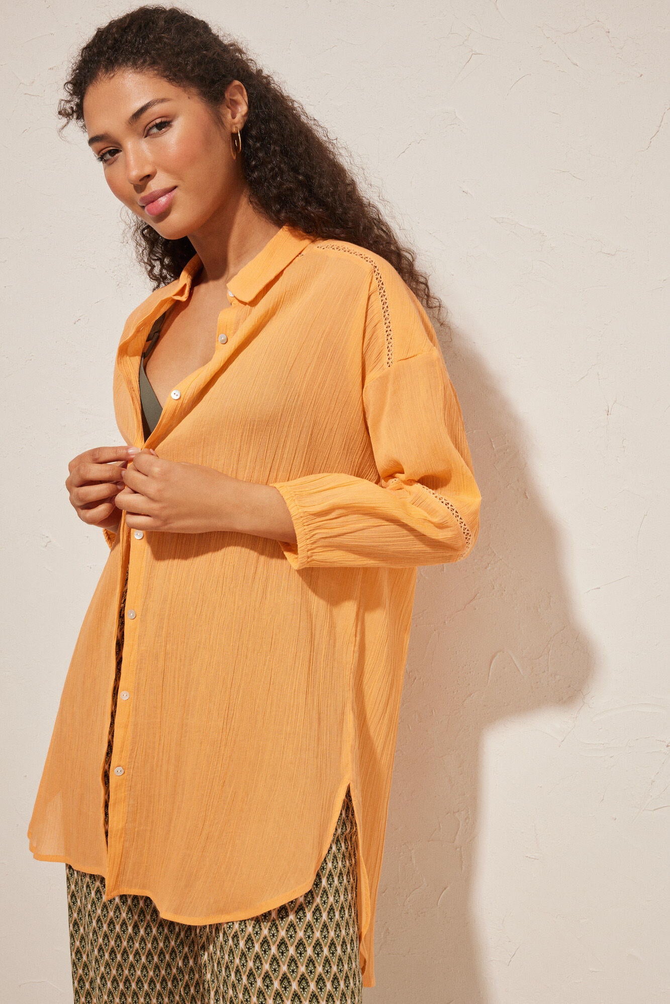 Oversized Shirt Style Blouse_5547385_66_05