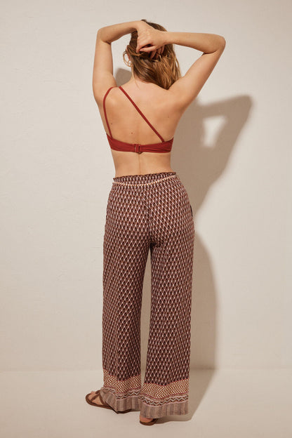 Printed Loose Fit Trousers_5547396_73_04