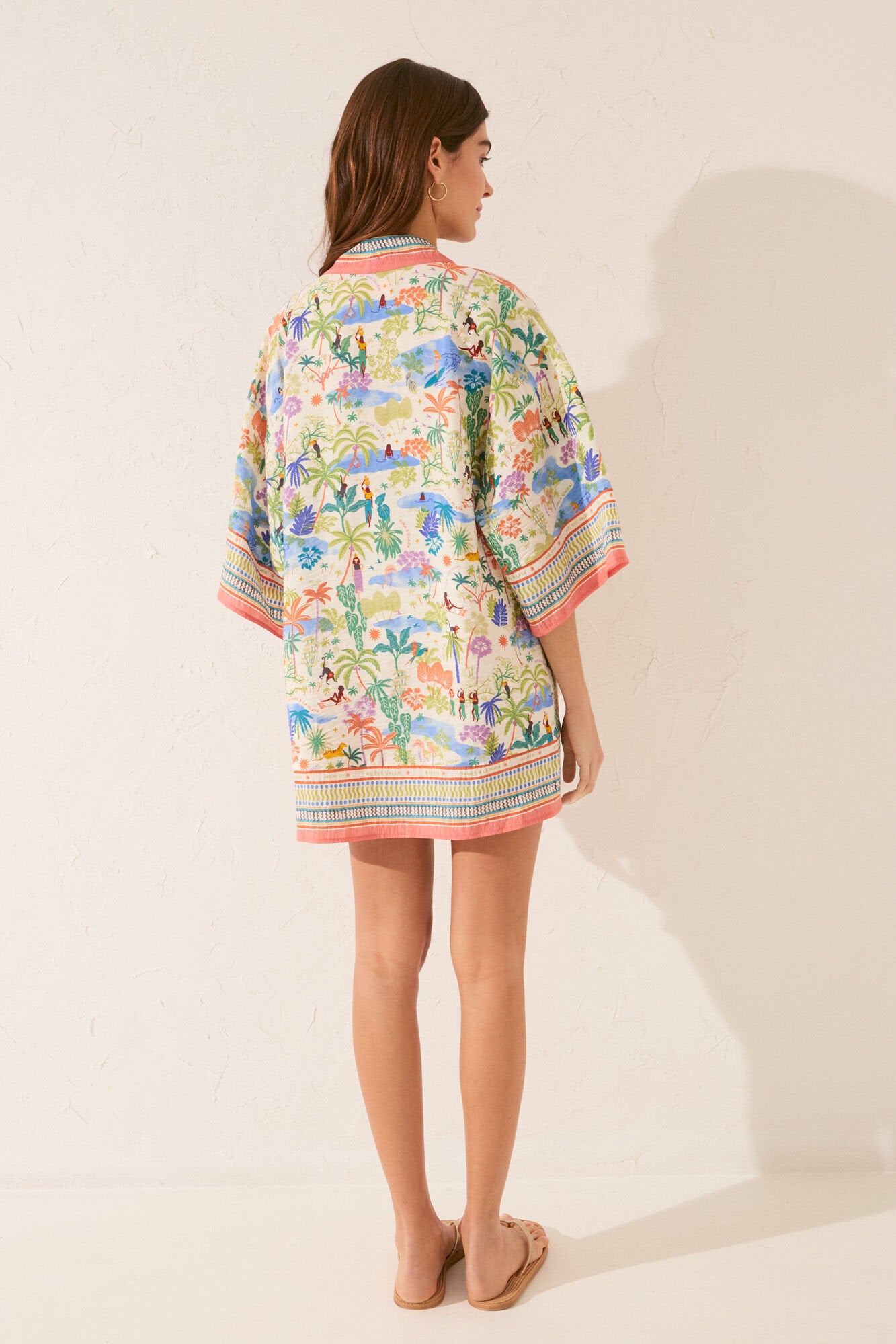 Women Secret_Viscose Kimono Tunic with Landscape Print_5549932_98_05