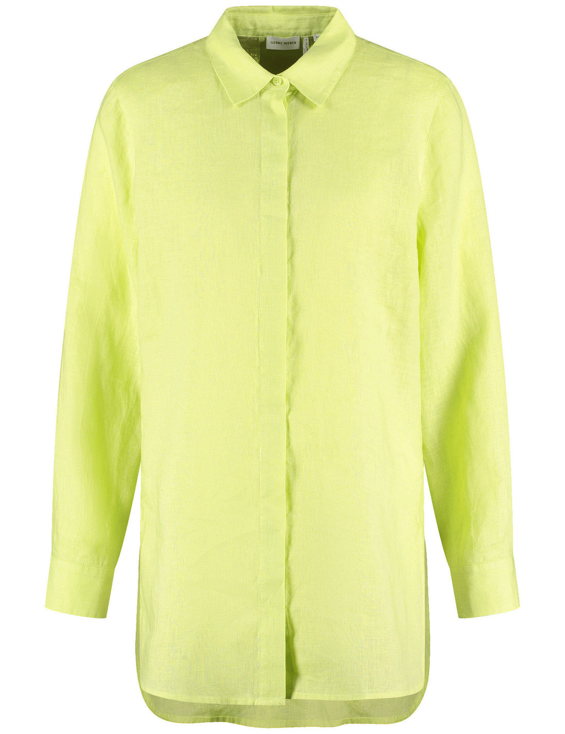 Gerry Weber_Simple Long Blouse Made of Pure Linen_560066-31471_50128_01