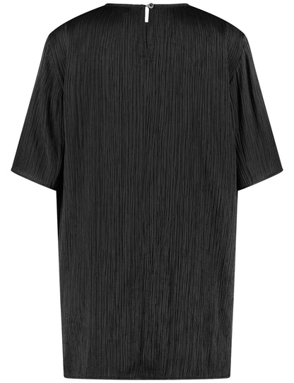 Gerry Weber_Blouse Top with a Crinkle Effect and Side Slits_560074-31243_11000_02