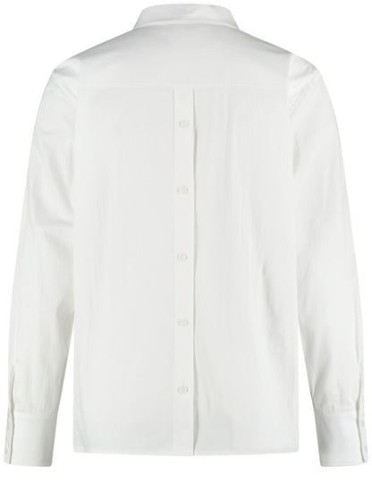 Gerry Weber_White Button Down Shirt Blouse_560103-31447_99600_02