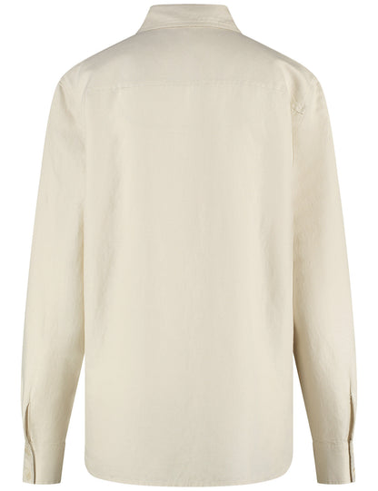 Gerry Weber_Beige Button Down Shirt Blouse_560126-31256_90138_02